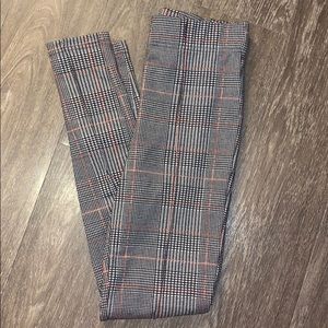 NWOT forever plaid pants